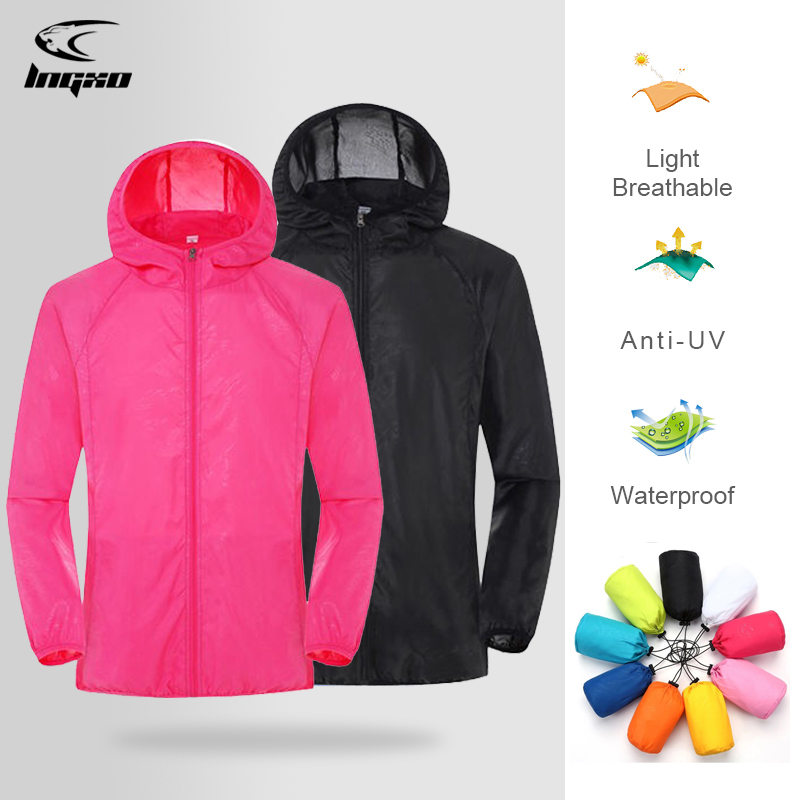 Camping Cooking Windbreak - Men Women Hiking Jacket Waterproof Quick