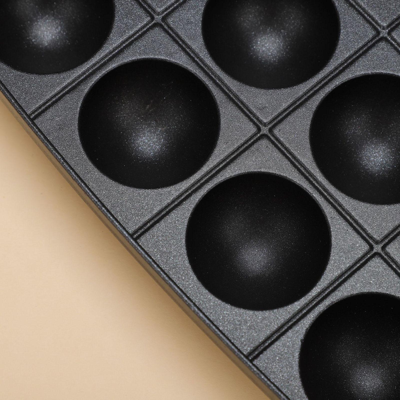 Camping Cooking Cast Iron - Takoyaki Grill Pan 16 Cavities Cookware