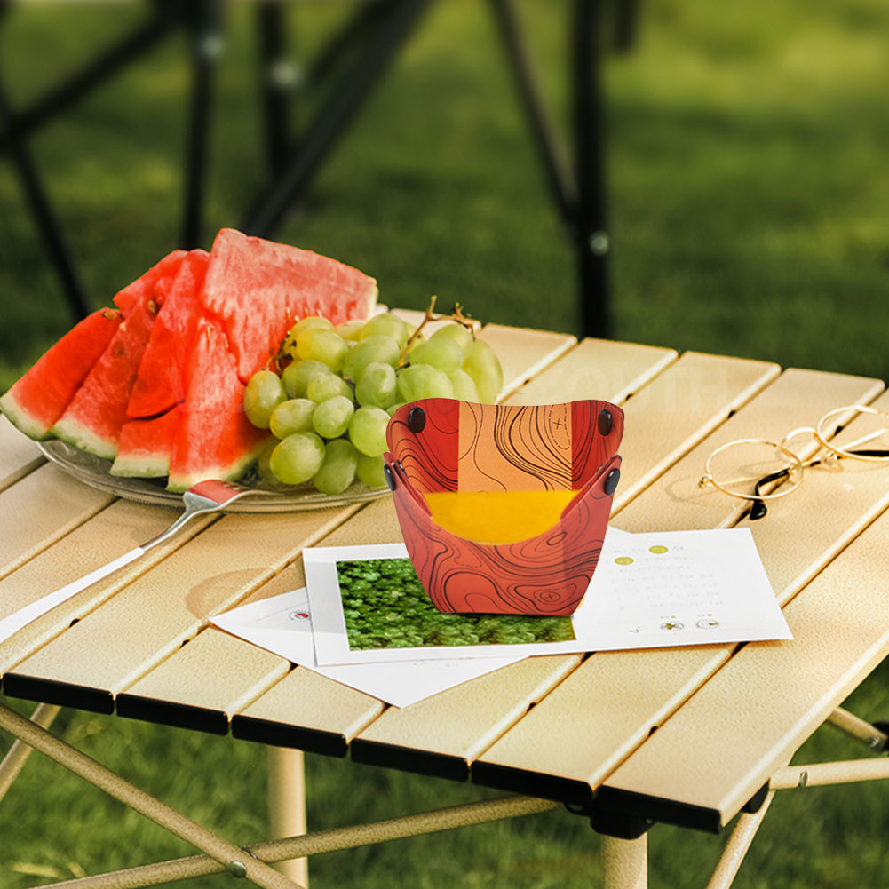 Camping Cooking Cup - 4PCS Lightweight Folding Tableware Portable Bowl
