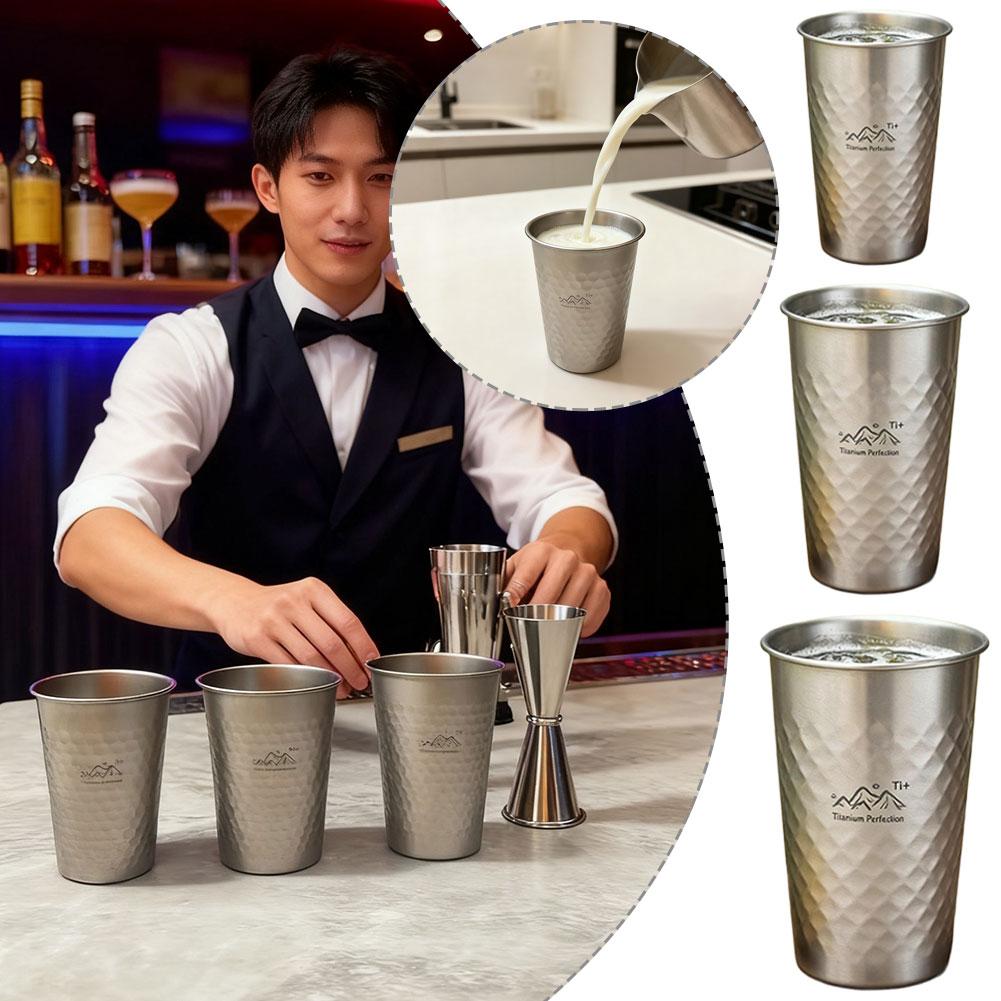 Camping Cooking Cup - 304 Stainless Steel Outdoor Camping Cups