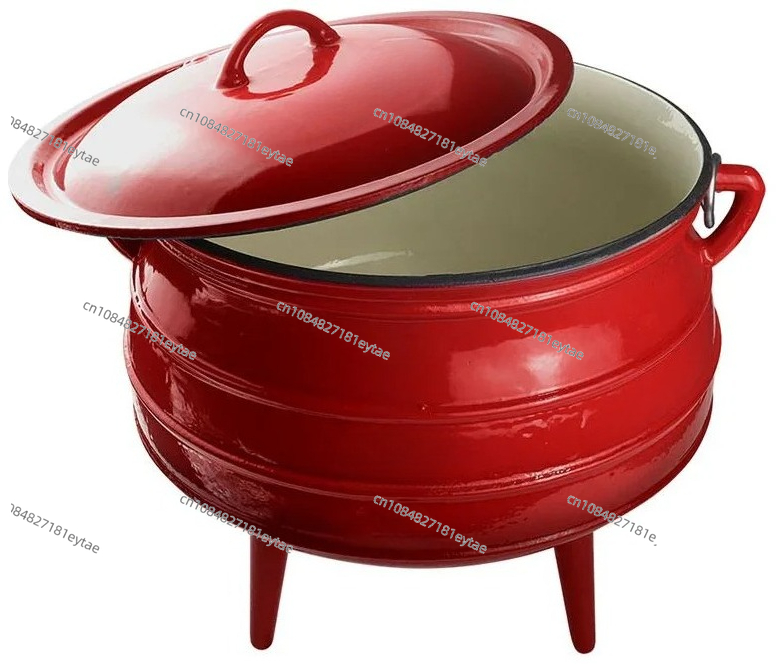 Brand New Stocked Enamel Cast  - Camping Cooking Cast Iron recension och pris