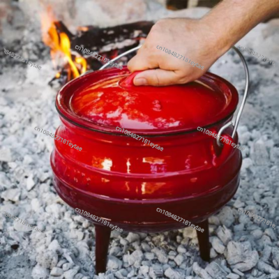 Brand New Stocked Enamel Cast  - Camping Cooking Cast Iron recension och pris