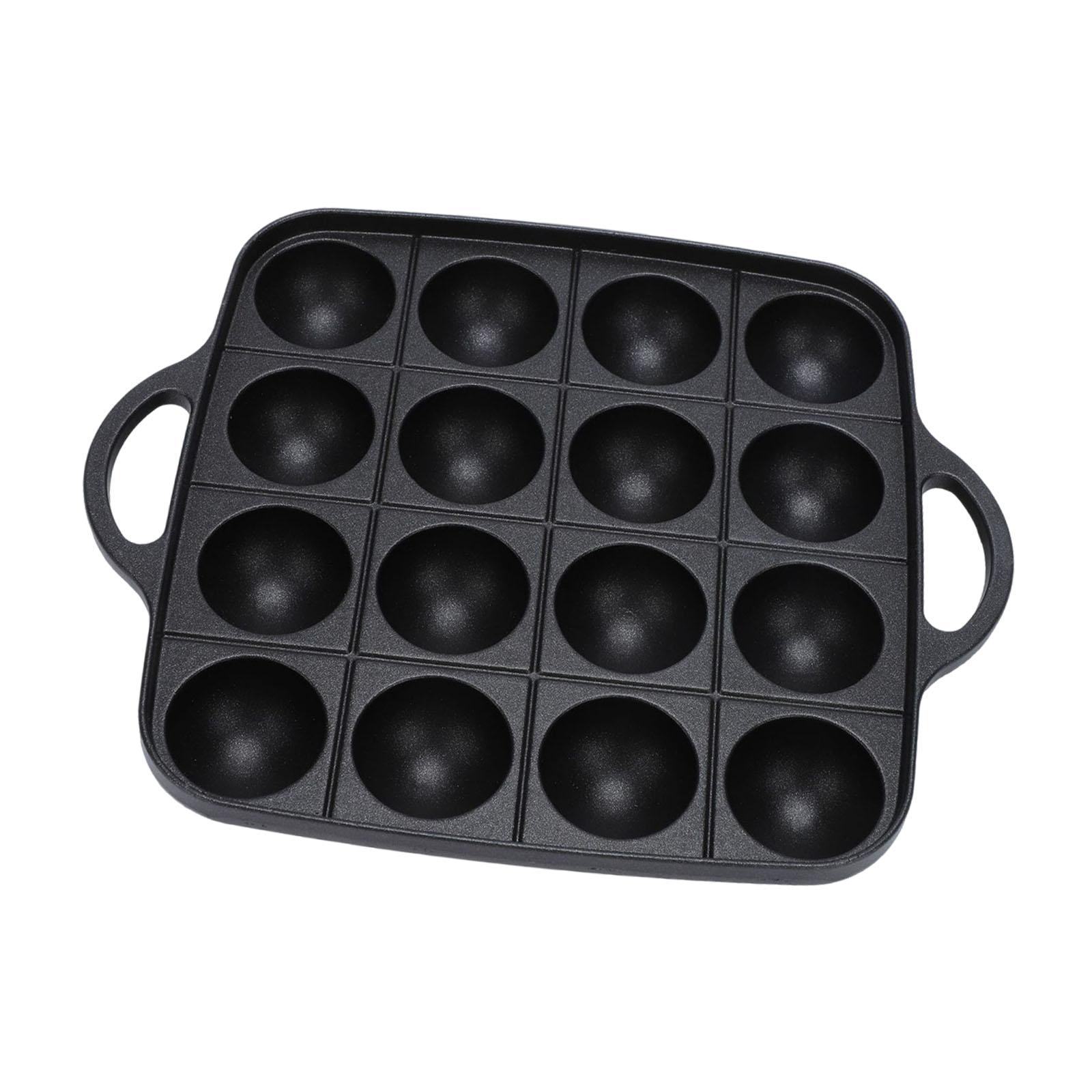 Takoyaki Grill Pan 16 Cavities - Camping Cooking Cast Iron recension och pris