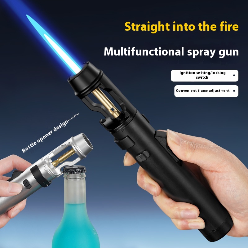 Metal Windproof Jet Flame Ligh - Camping Cooking Jet recension och pris