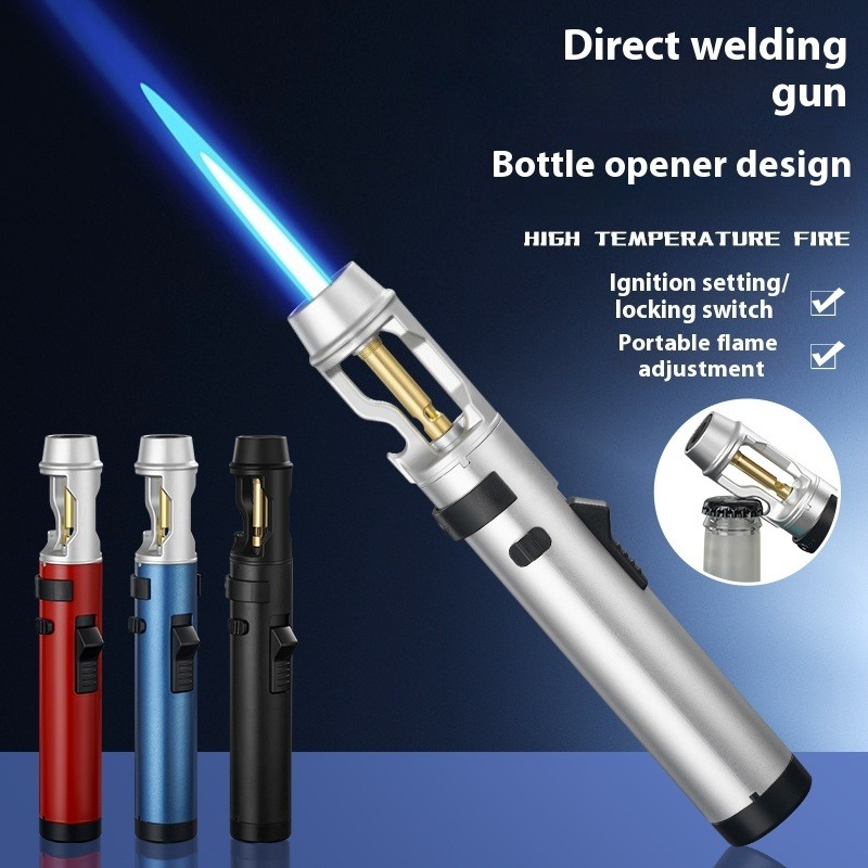 Metal Windproof Jet Flame Ligh - Camping Cooking Jet recension och pris