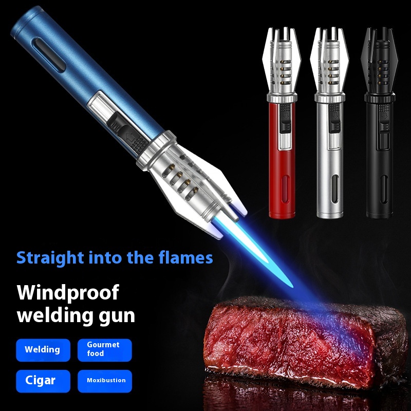 Metal Windproof Jet Flame Ligh - Camping Cooking Jet recension och pris
