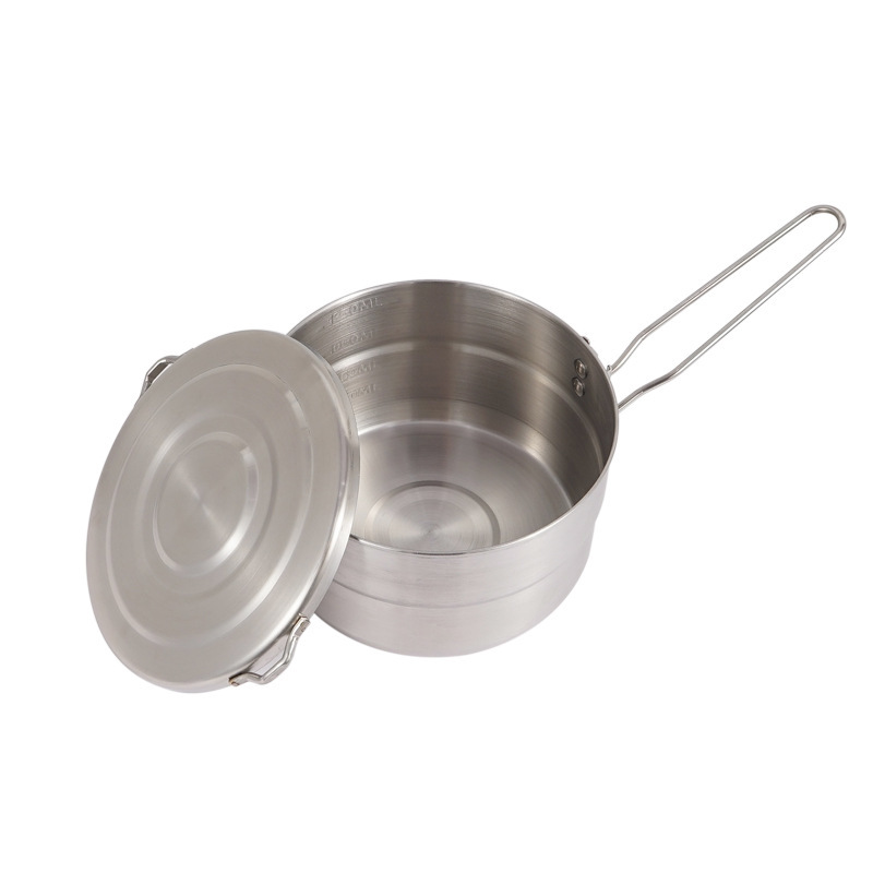 Outdoor Stainless Steel Cookin - Camping Cooking Pot With Lid recension och pris