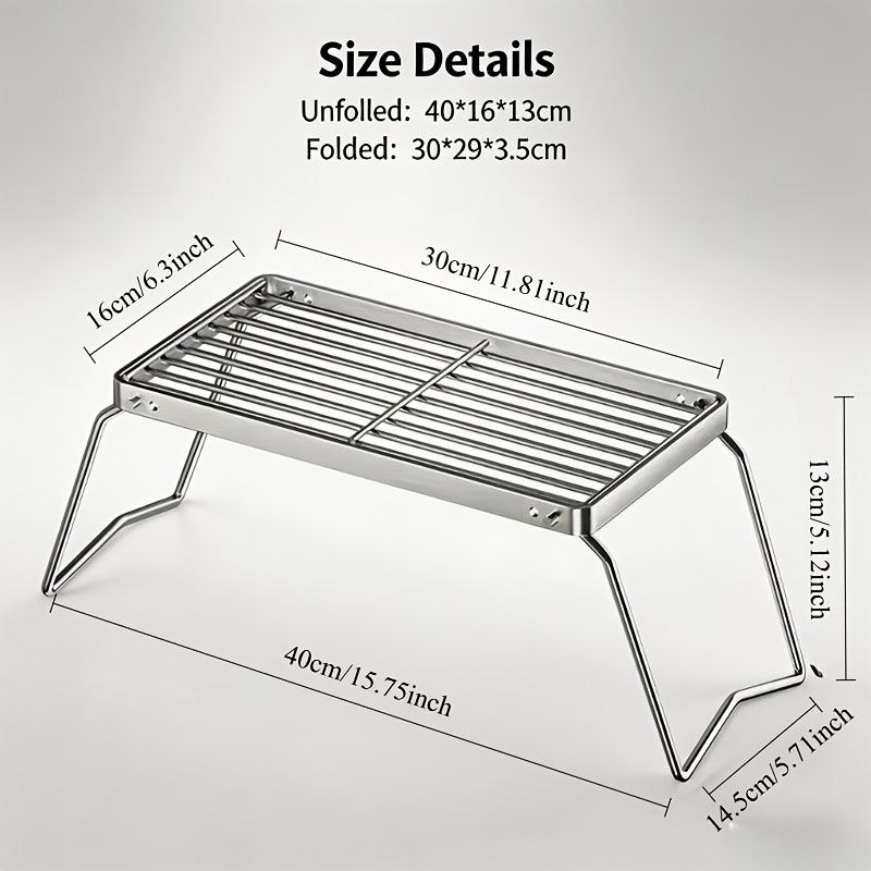 Portable Foldable Stainless Ca - Camping Cooking Equipment recension och pris