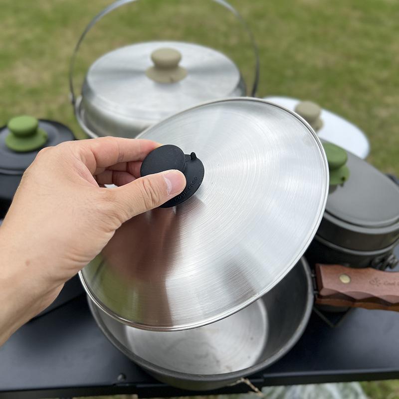 1PC Silicone Pot Lid Knob 4.9c - Camping Cooking Cup recension och pris