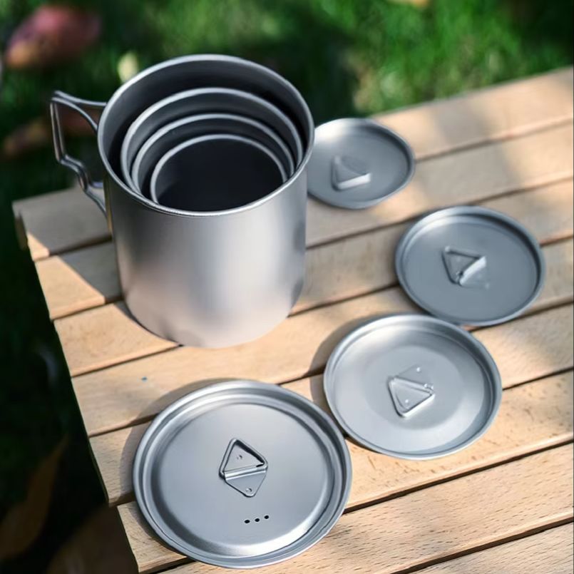New Camping Titanium Cups 300m - Camping Cooking Cup recension och pris