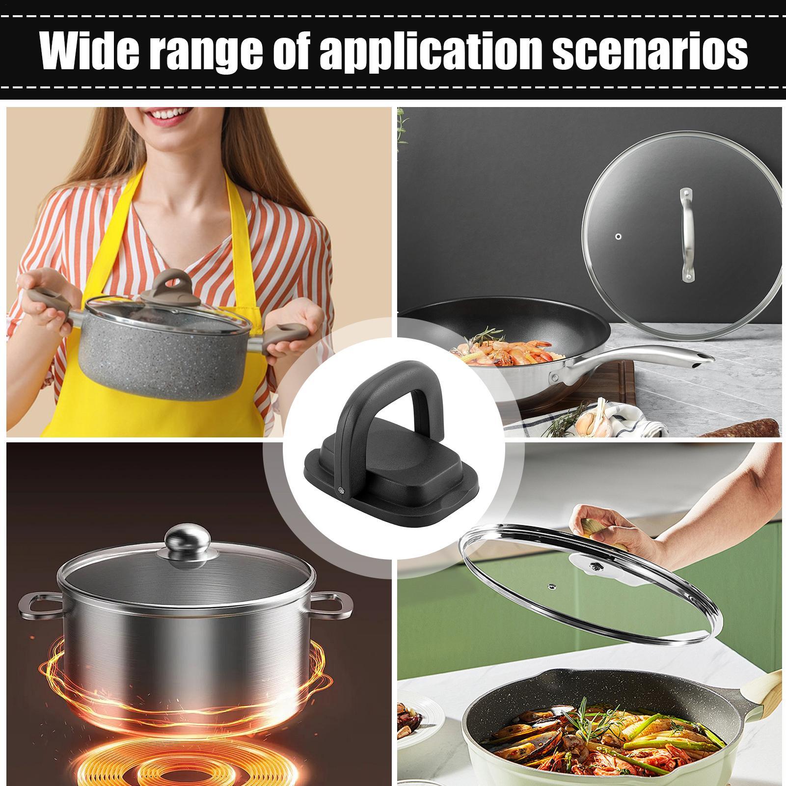 1pc Folding Grip Handle Kitche - Camping Cooking Pot With Lid recension och pris