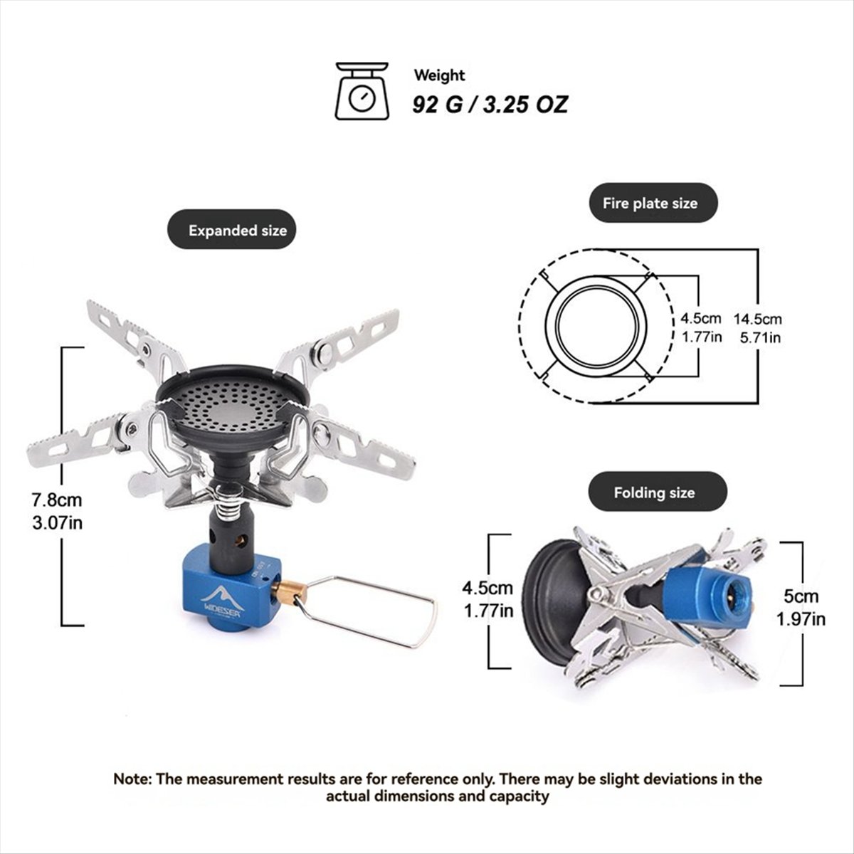 ABJV  Outdoor Camping Gas Burn - Camping Cooking Gas Stove recension och pris