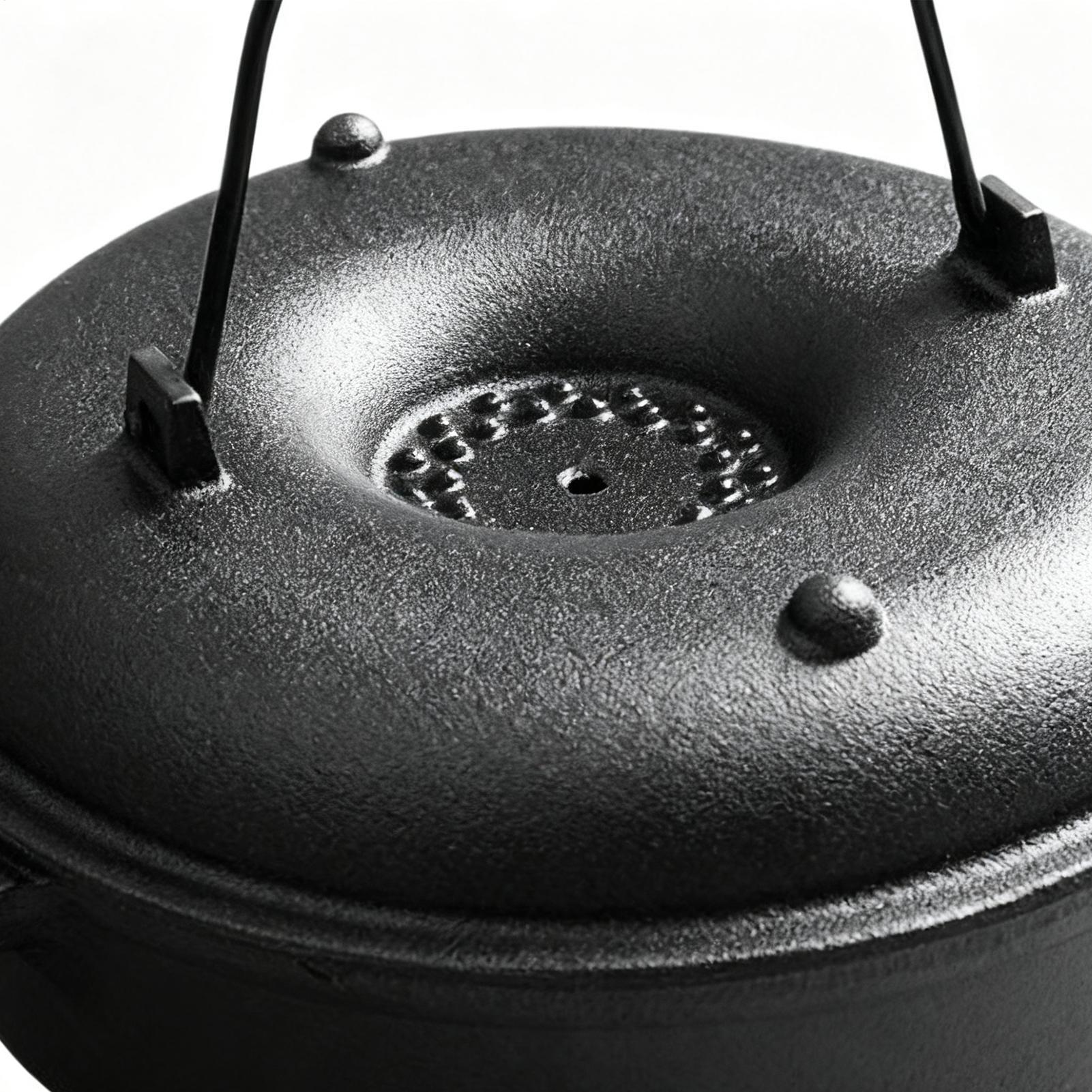 Cauldron Pot for Cooking Non-S - Camping Cooking Pot With Lid recension och pris