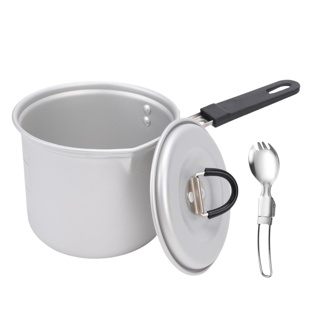 Camping Cooking Pot, 770ml Por - Camping Cooking Pot With Lid recension och pris