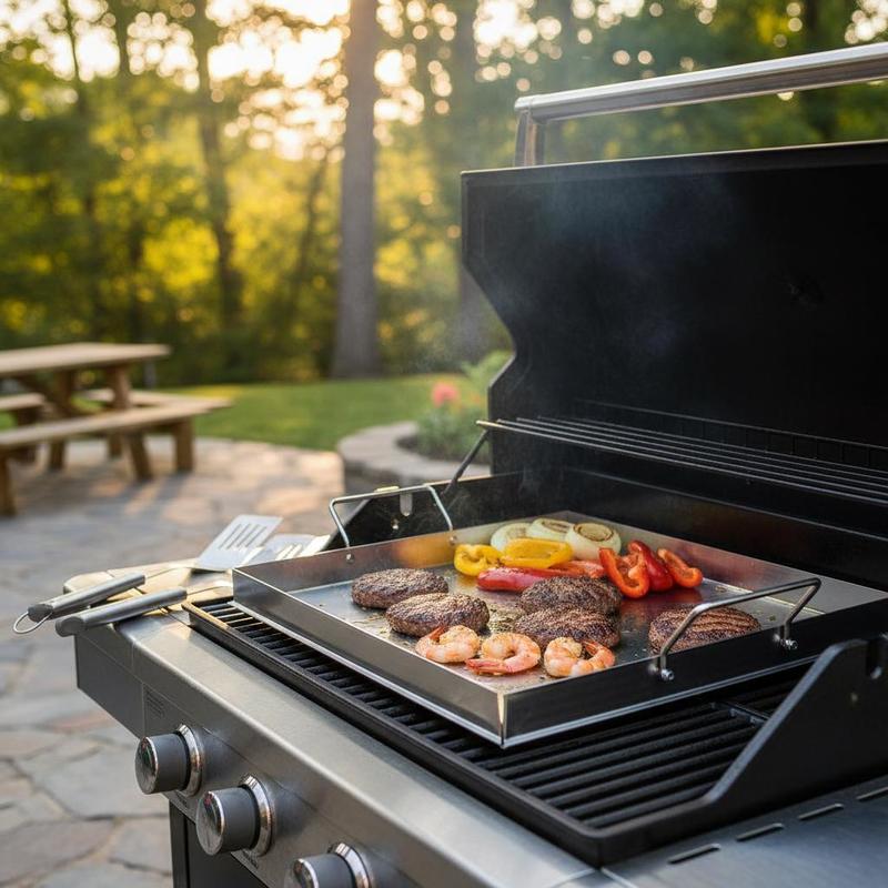 Universal Flat Top Griddle 18x - Camping Cooking Equipment recension och pris
