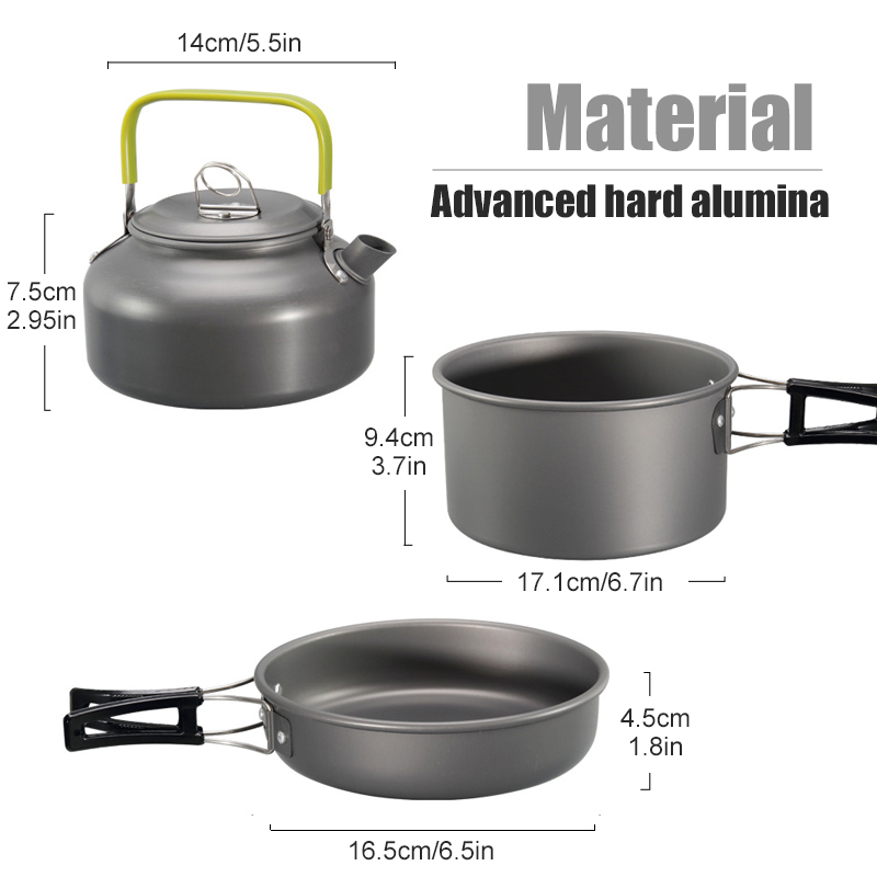 WESTTUNE Camping Cookware Kit  - Camping Cooking Equipment recension och pris