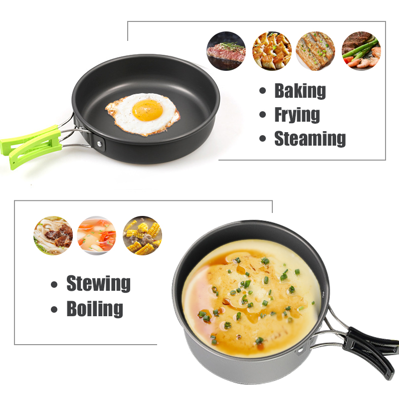 WESTTUNE Camping Cookware Kit  - Camping Cooking Equipment recension och pris
