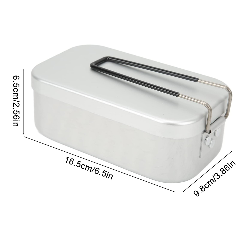800ML Aluminum Lunch Boxes Out - Camping Cooking Equipment recension och pris