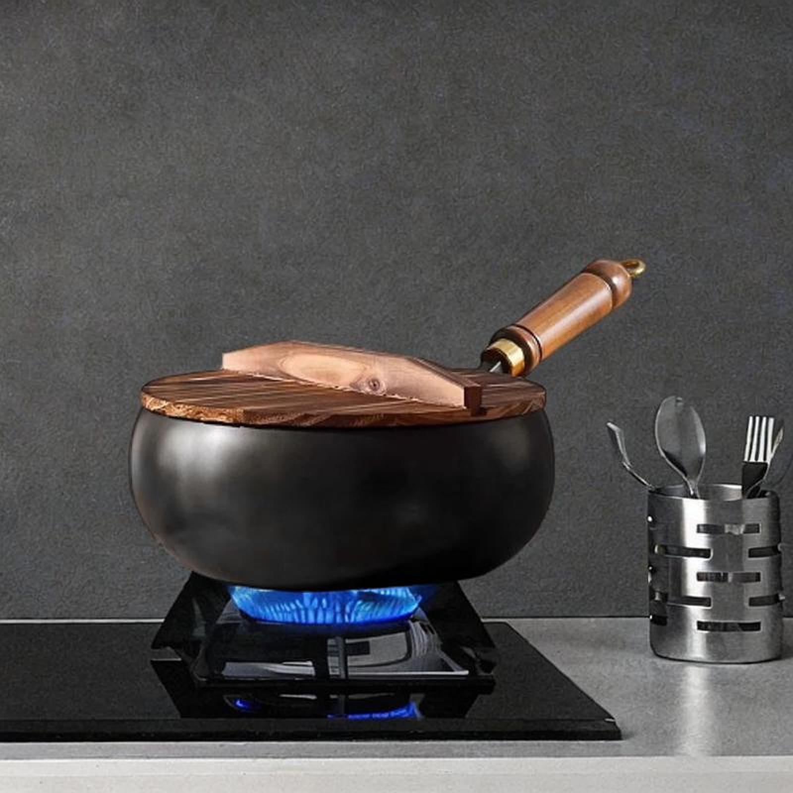 Non Coated Wok Chinese Wok Woo - Camping Cooking Cast Iron recension och pris
