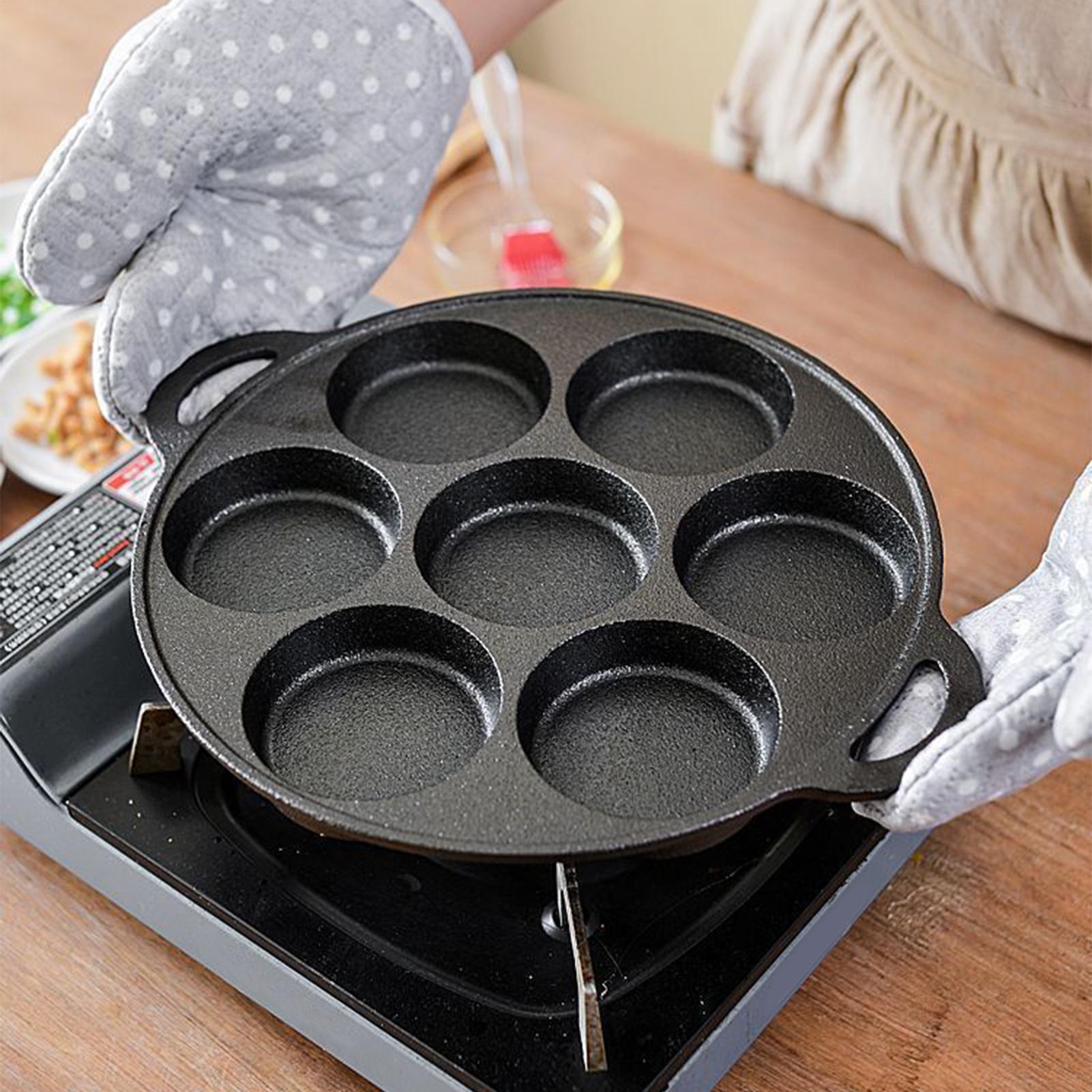 Nonstick Flat Cast Iron Pan Fl - Camping Cooking Cast Iron recension och pris
