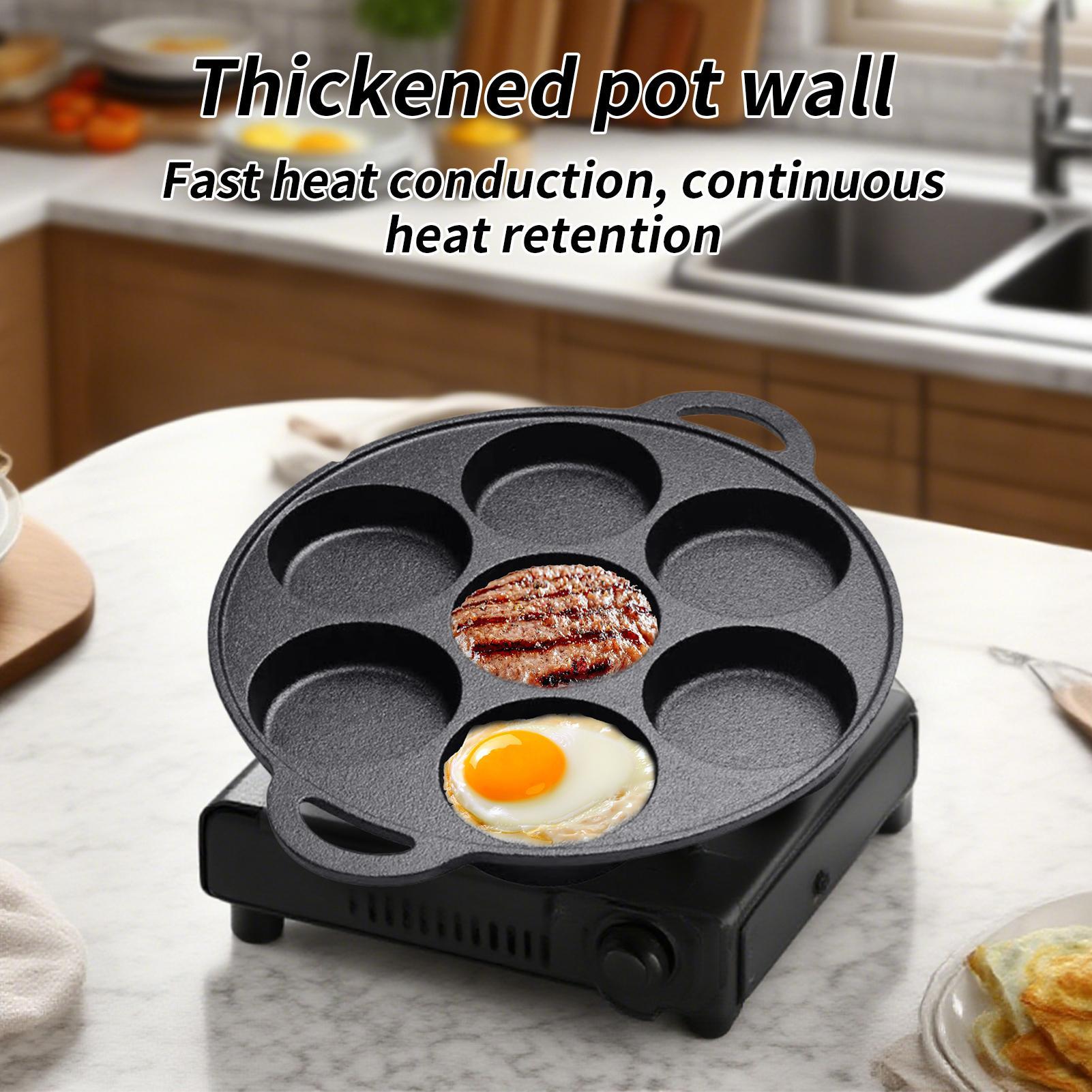 Nonstick Flat Cast Iron Pan Fl - Camping Cooking Cast Iron recension och pris