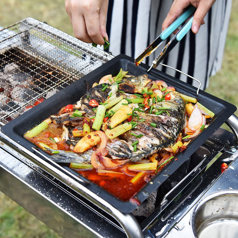 Outdoors Thick Square Grill Pa - Camping Cooking Equipment recension och pris