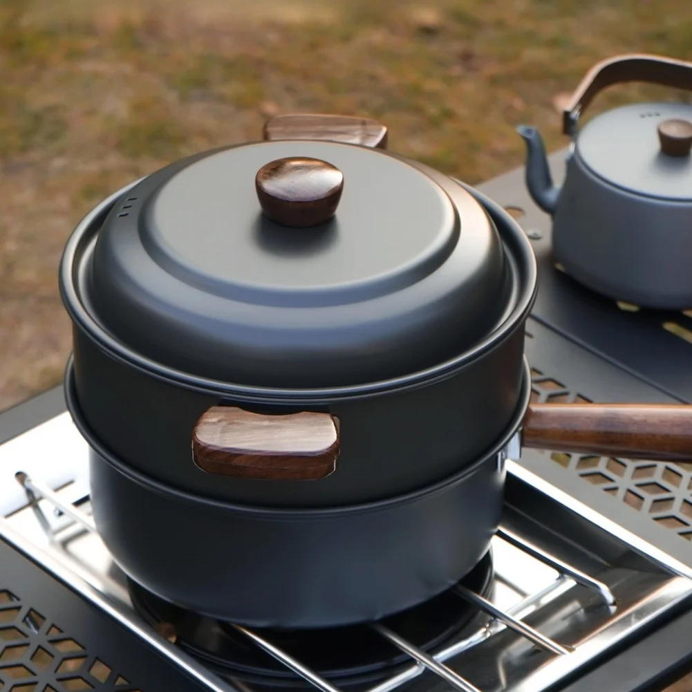3L Camping Cooking Pot Set Alu - Camping Cooking Pot With Lid recension och pris