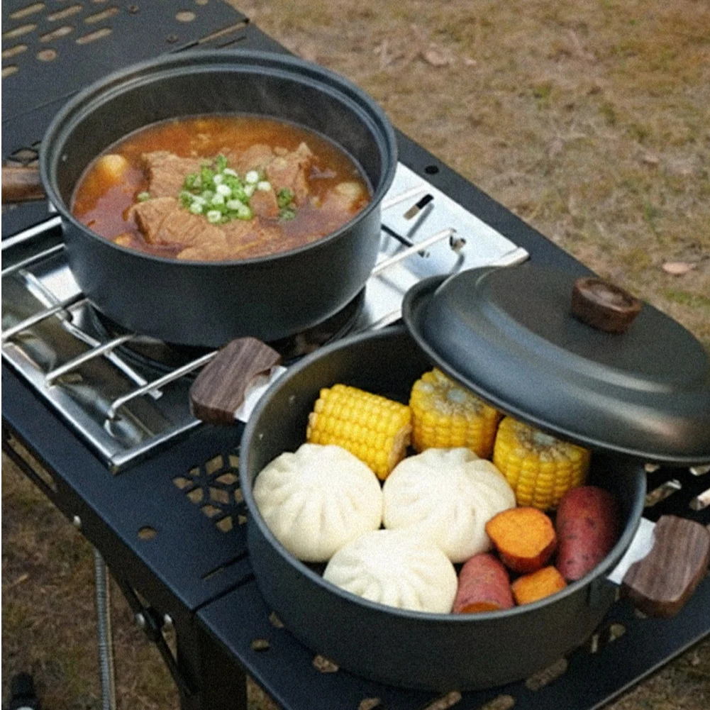 3L Camping Cooking Pot Set Alu - Camping Cooking Pot With Lid recension och pris
