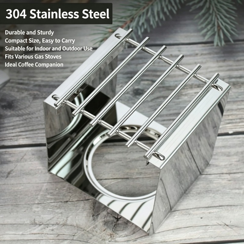 Stainless Steel Square Coffee  - Camping Cooking Equipment recension och pris
