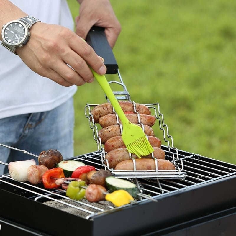 Portable Camping BBQ Grill Com - Camping Cooking Equipment recension och pris