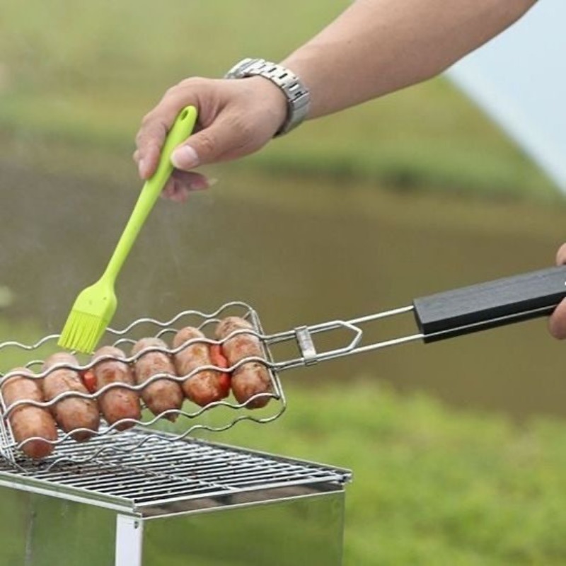 Portable Camping BBQ Grill Com - Camping Cooking Equipment recension och pris