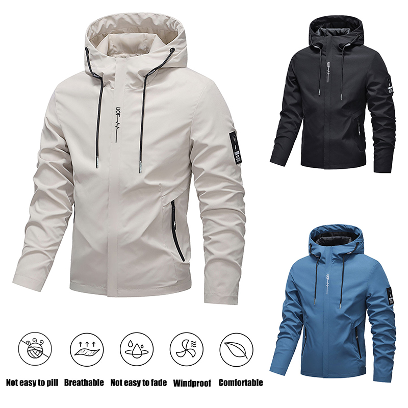 Men Women Waterproof Hiking Ja - Camping Cooking Windbreak recension och pris