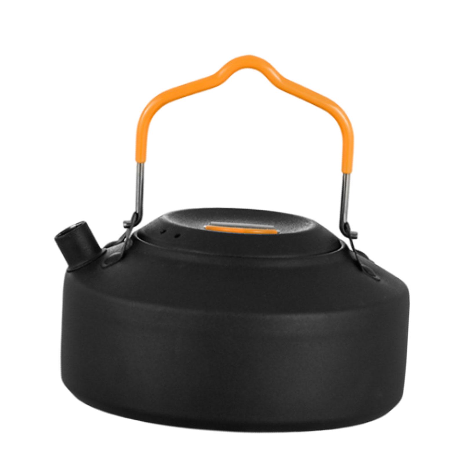 Portable Camping Kettle Coffee - Camping Cooking Pot With Lid recension och pris