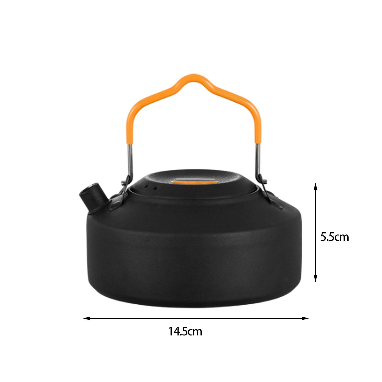 Portable Camping Kettle Coffee - Camping Cooking Pot With Lid recension och pris