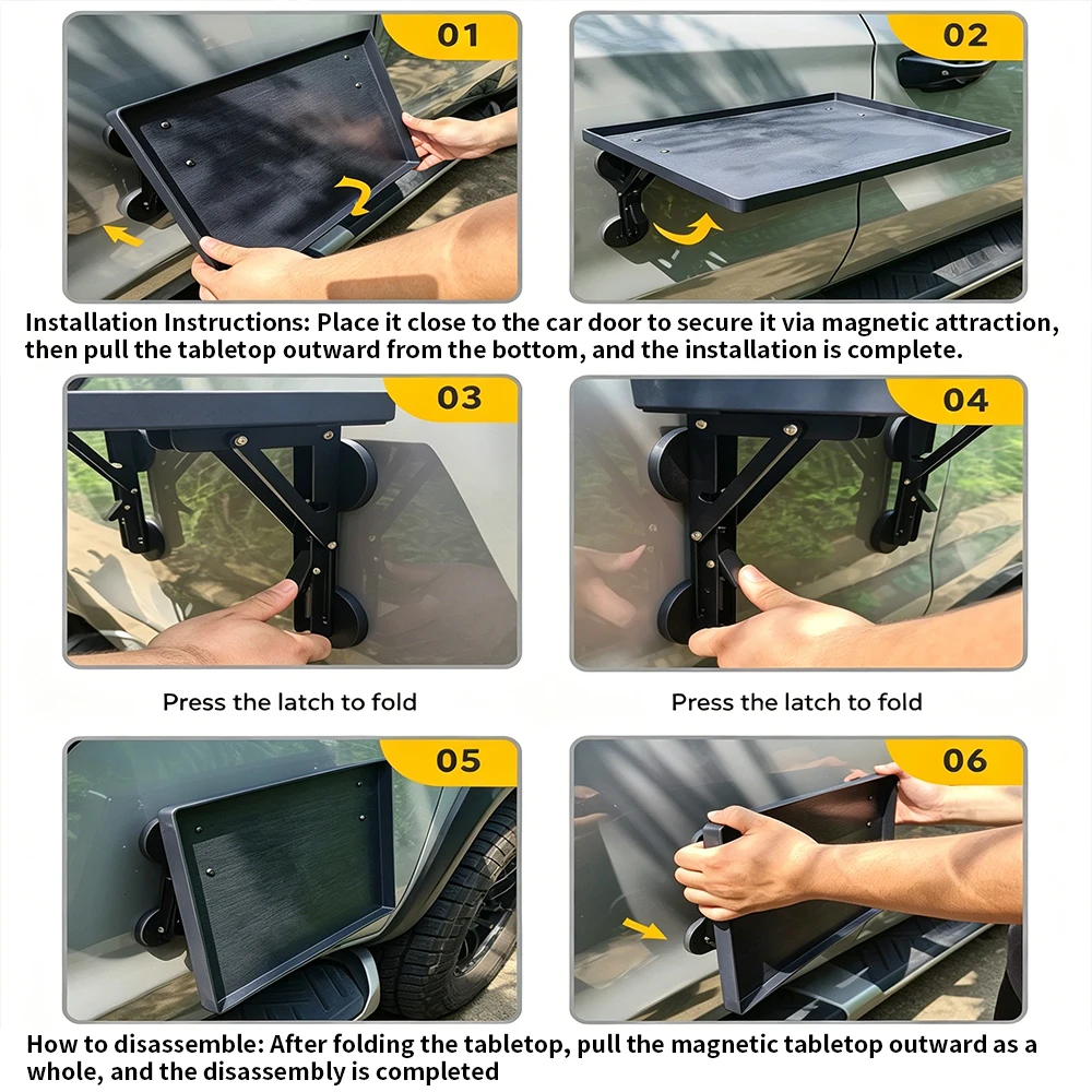 Portable Car Side Door Hanging - Camping Cooking Equipment recension och pris