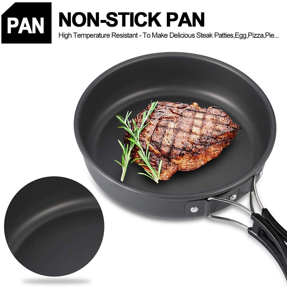 Outdoor Camping Cookware Set M - Camping Cooking Equipment recension och pris