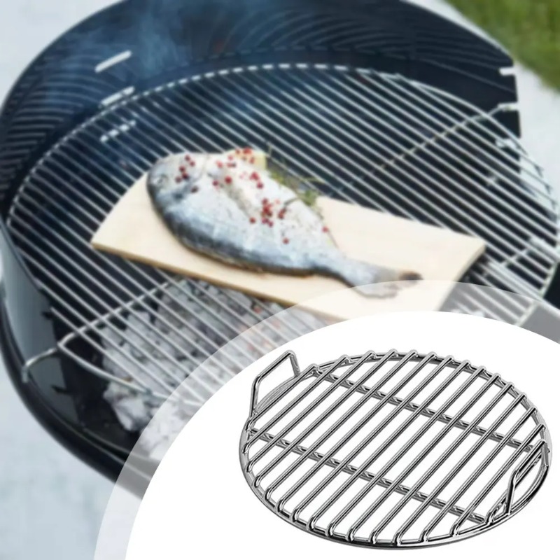 BBQ Rack,Grilling Grates Repla - Camping Cooking Cast Iron recension och pris