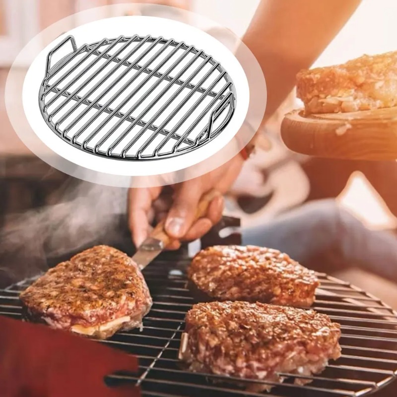 BBQ Rack,Grilling Grates Repla - Camping Cooking Cast Iron recension och pris