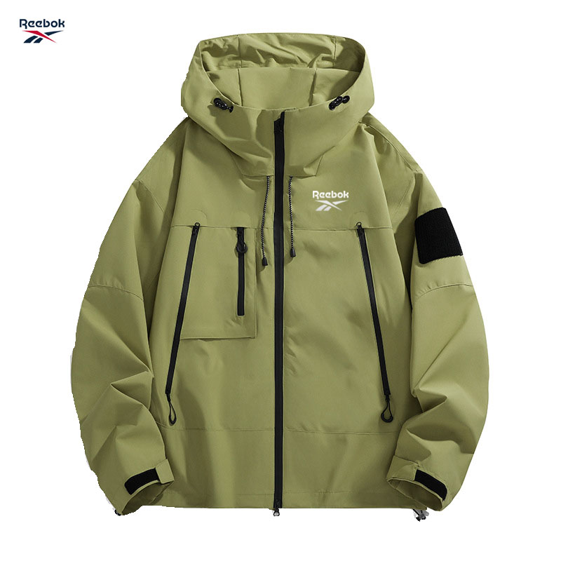 Reebok Men's Hooded Jacket, Bl - Camping Cooking Windbreak recension och pris